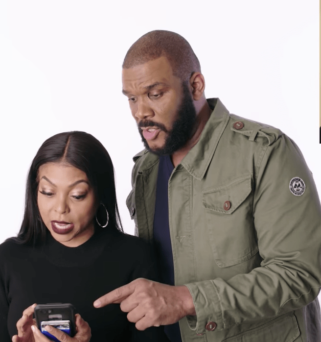 Watch Tyler Perry And Taraji P. Henson Help Strangers Find Love In This Hilarious Tinder Takeover