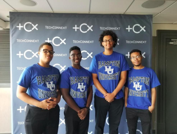 Hampton University CS Students Compete And Win In Hackathon
