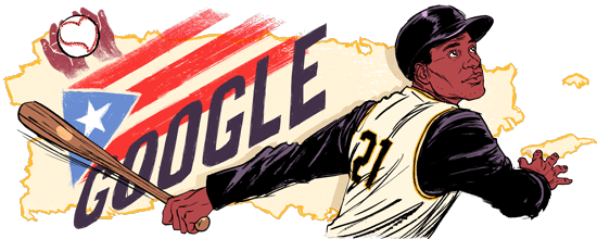 Google's Latest Doodle Pays Homage To Baseball Legend Roberto Clemente