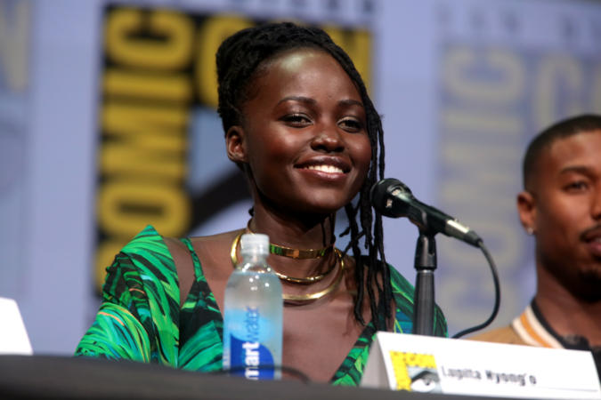 Lupita Nyong'o Surprises All-girls STEM school in Atlanta During An Appearance