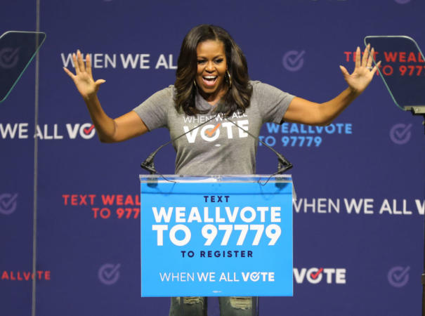 Michelle Obama Starts #PromChallenge to Encourage Students to Vote