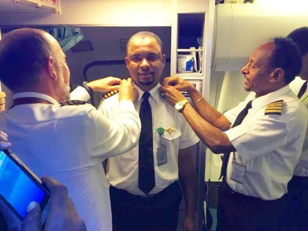 After 24 Years This Nigerian Went from Aircraft Cleaner to Aircraft Pilot, Meet Mohammed Abubakar