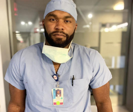 From the Field to the Frontlines: Former NFL Player Fights COVID-19 as a Doctor