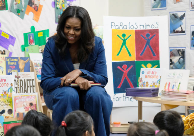 Michelle Obama to Host New Virtual Reading Series for Kids at Home