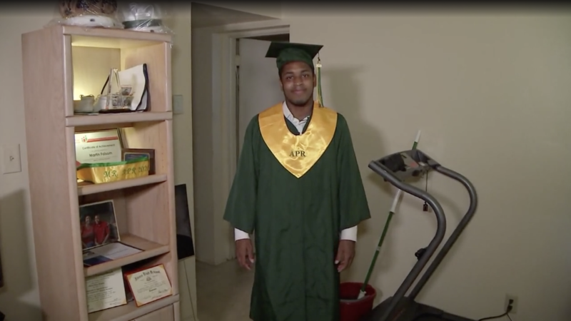 Black Teen Martin Folsom Perseveres Through Homelessness to the Top of His Class
