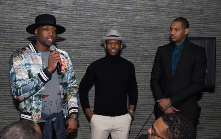 Carmelo Anthony, Chris Paul, Dwyane Wade Announce Support Fund For Black Community