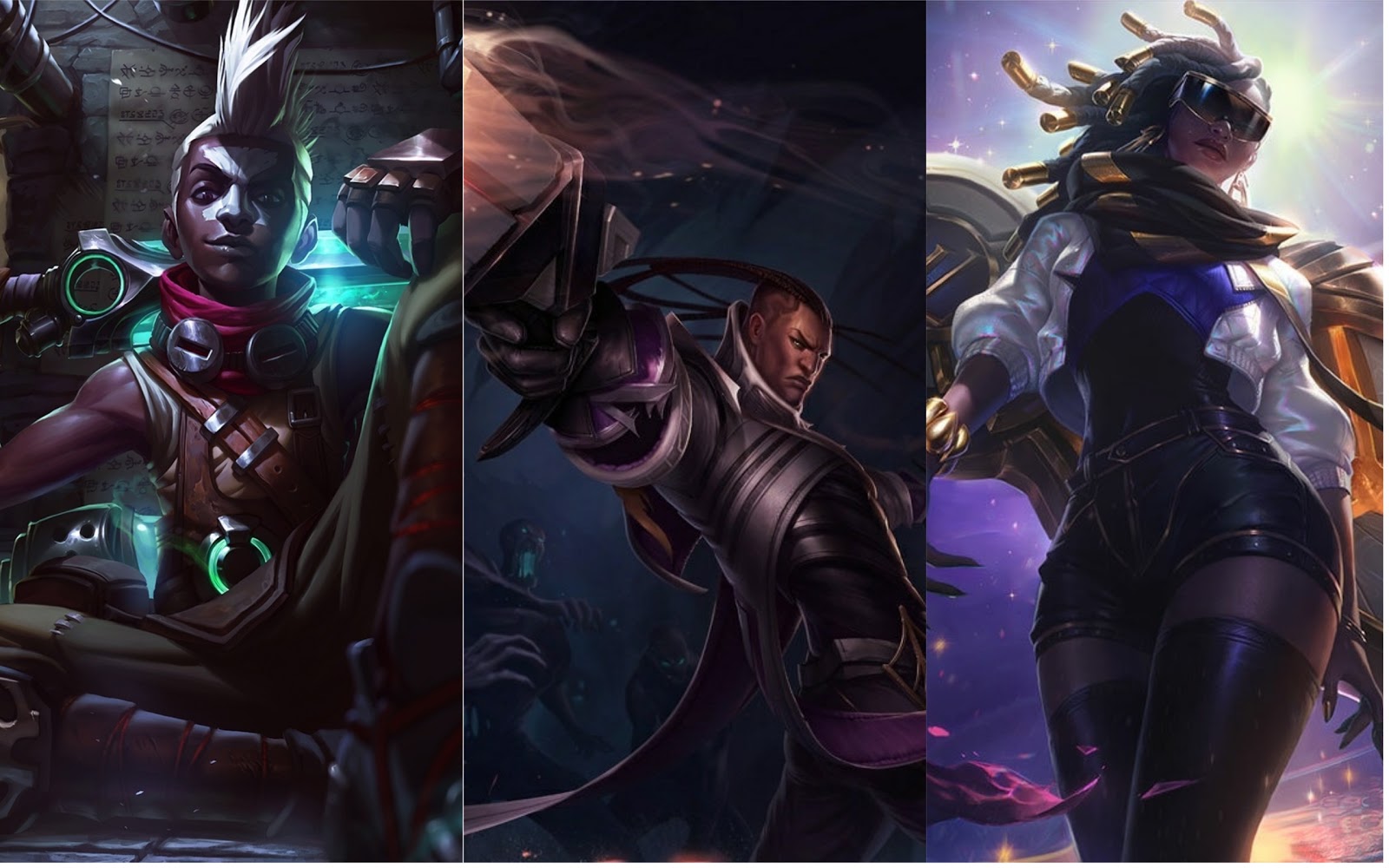 Get to Know League of Legends’ Black Champions: Ekko, Senna and Lucian