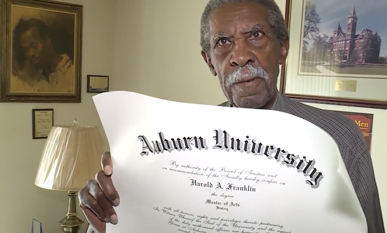 First Black Student to Integrate Auburn University Earns His Master's 51 Years Later