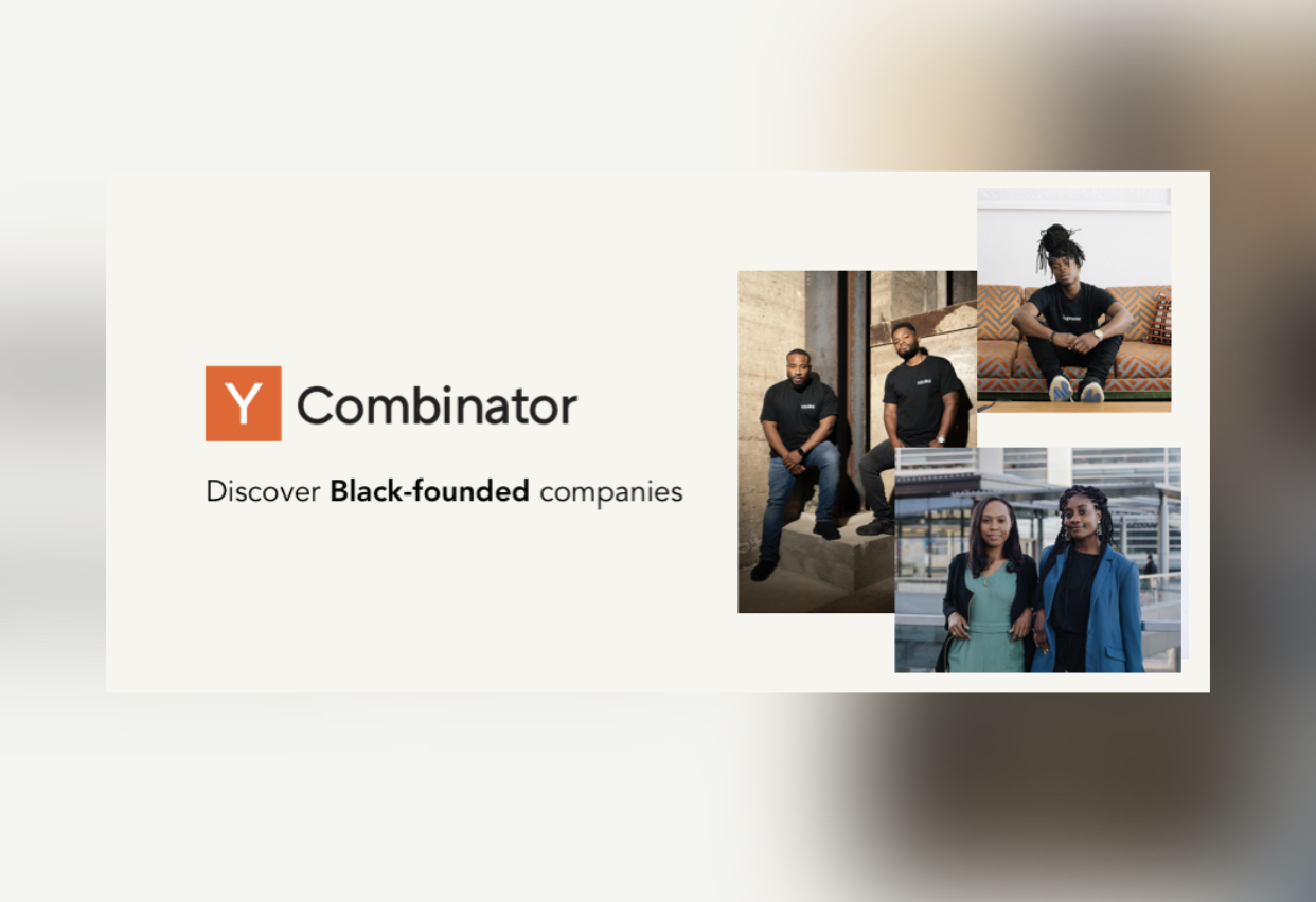 Y Combinator's New Directory Wants to Be a Resource For Black Founders Seeking Funding