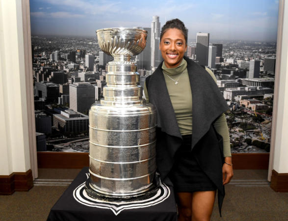 Blake Bolden Makes History as the First and Only Black Woman Scout in the National Hockey League