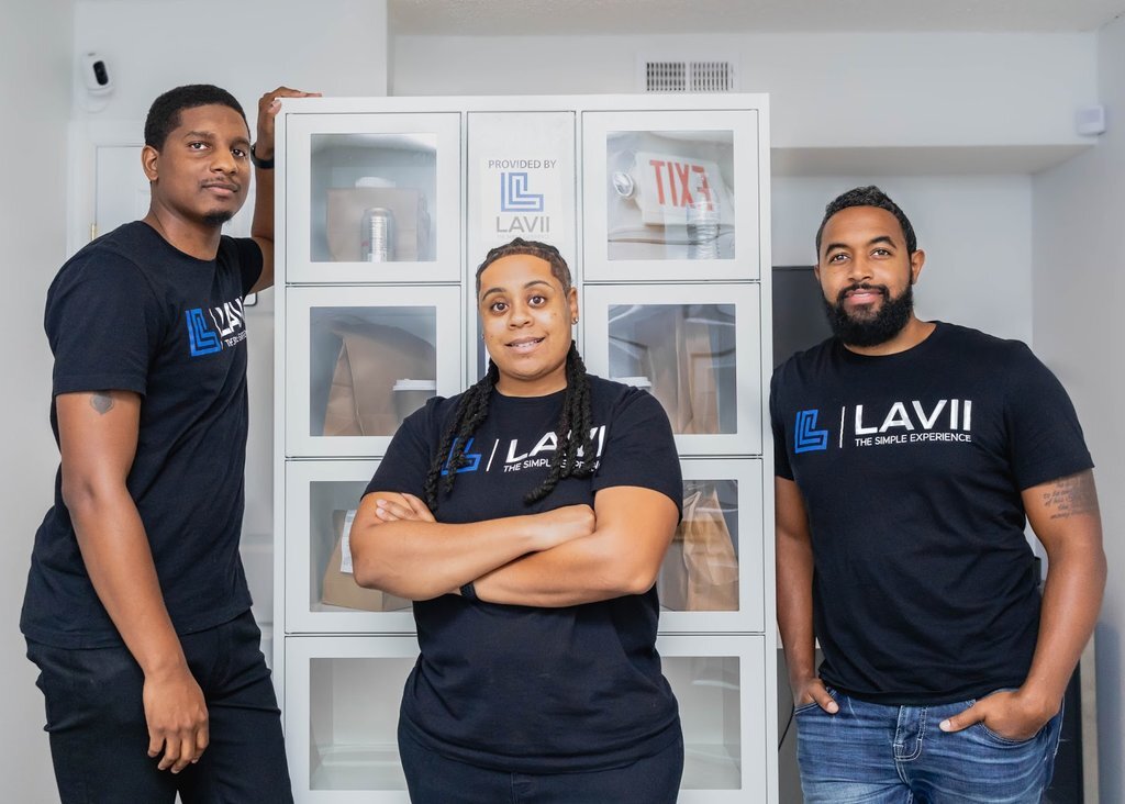 These Three Black Engineers Created Lavii Lockers, a Contactless Tech Solution For Small Businesses