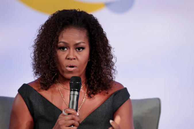 Former First Lady Michelle Obama Urges Silicon Valley to Permanently Ban Trump