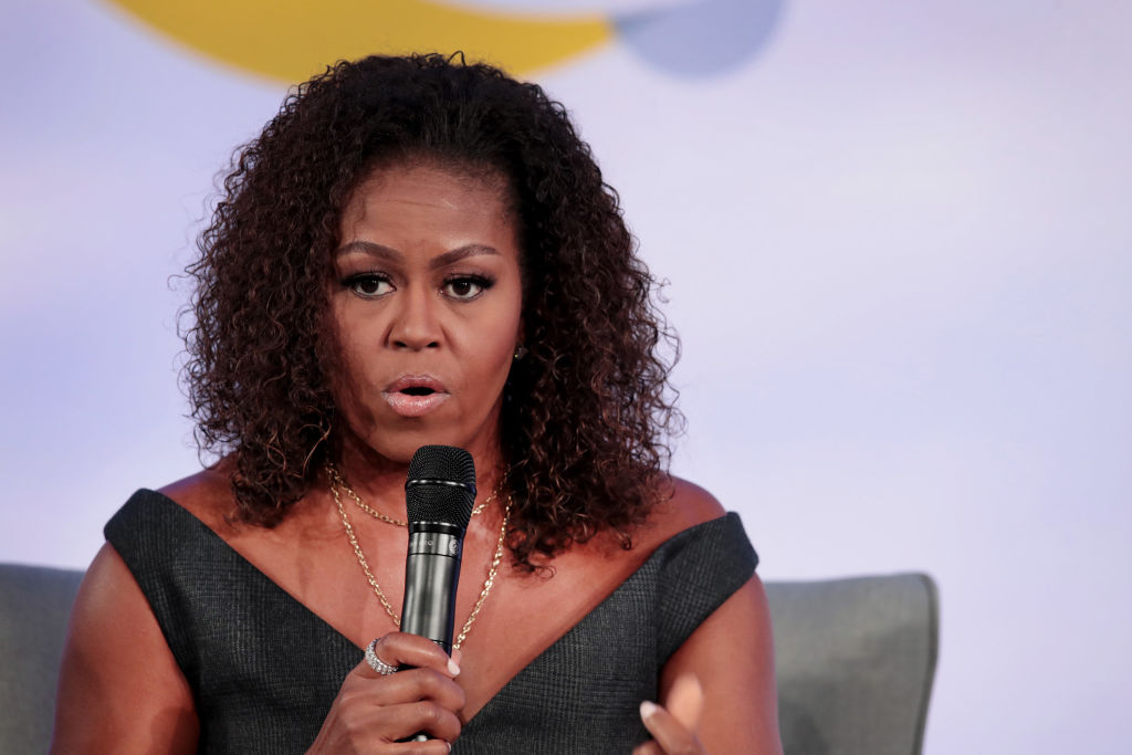 Former First Lady Michelle Obama Urges Silicon Valley to Permanently Ban Trump