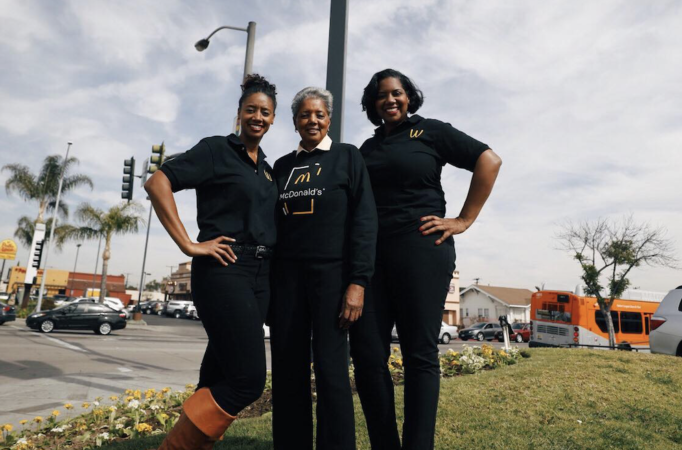 This Mother and Her Two Daughters Own Every McDonald's in the City of Compton