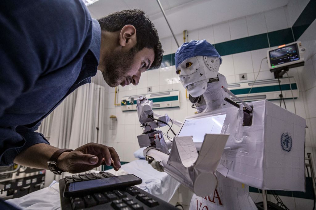 How One Tech Wiz Made A Robot To Assist With COVID Care In Egypt