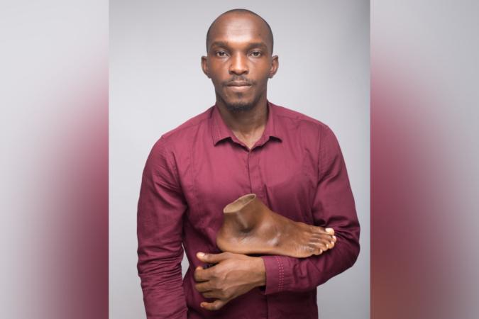 This Nigerian Artist Makes Prosthetic Limbs For Dark Skin Tones