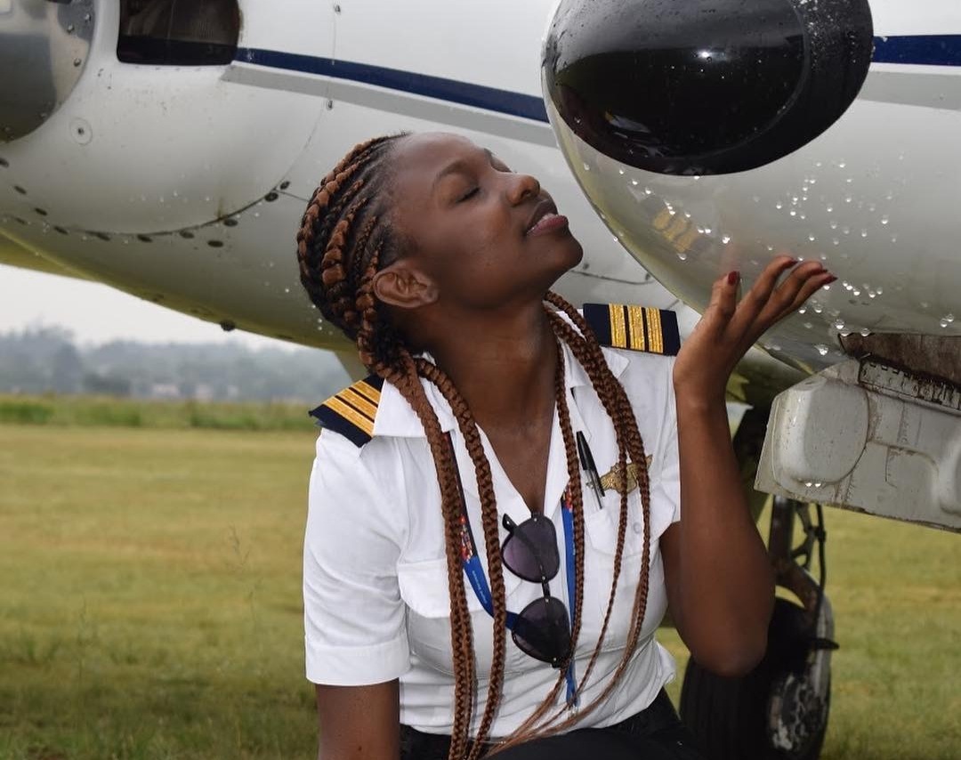 Audrey Esi Swatson Shatters Glass Ceiling, Becomes Ghana's Youngest Female Pilot