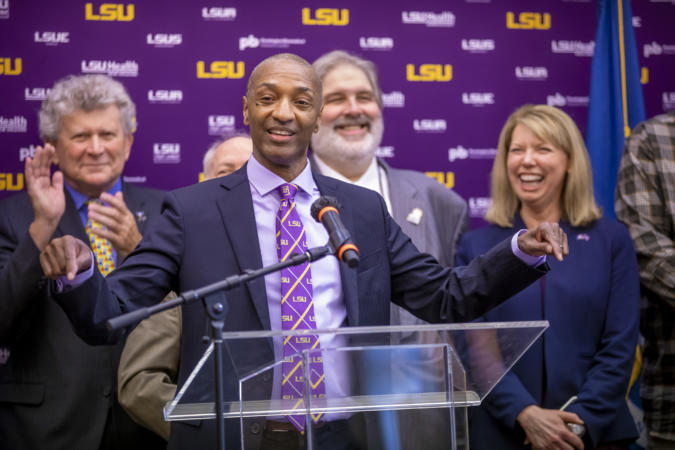 LSU Names William Tate IV As The First Black President In The School's History