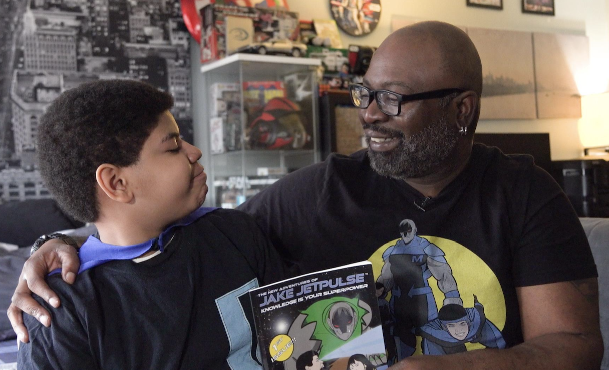 Father-Son Duo Creates Comic Book Series To Give Individuals With Autism 'Hope'