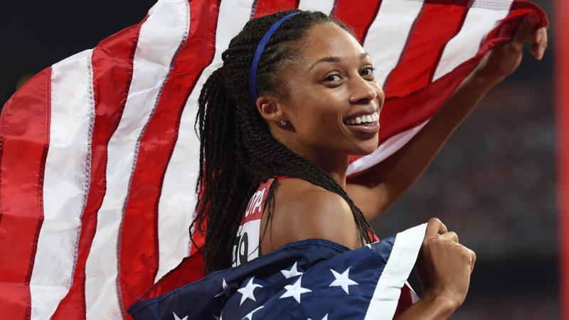 Allyson Felix And Athleta Launch A $200K Childcare Fund To Support Olympic Athletes