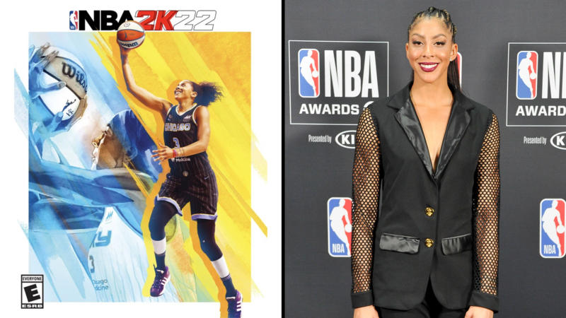 Candace Parker Is Now The First Female Basketball Player To Appear On The Cover Of NBA 2K