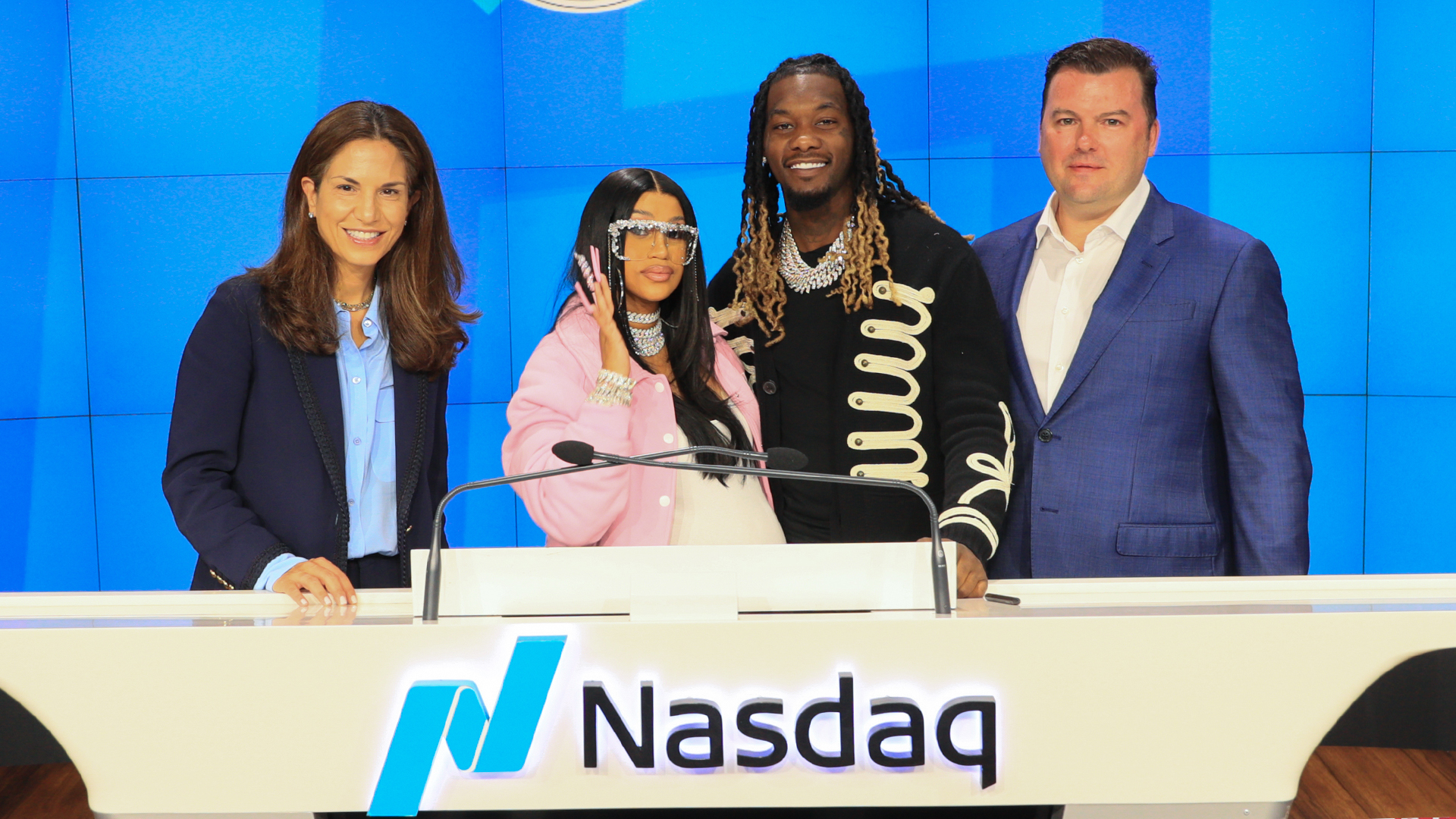Offset Rings the NASDAQ Opening Bell In Honor of Reservoir Media Going Public