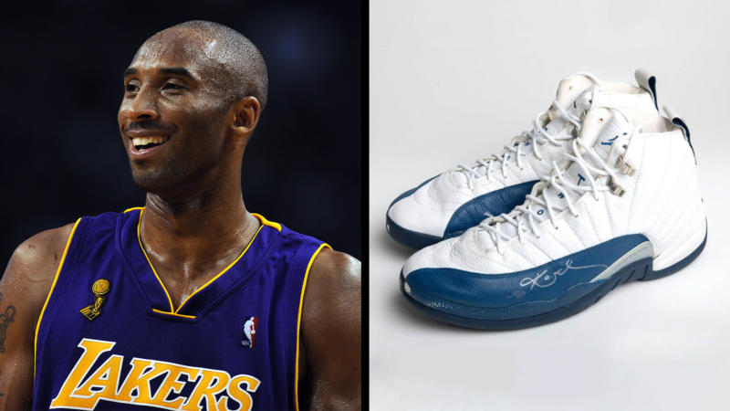 Kobe Bryant’s Signed Air Jordan Sneakers Worth $89K Are Being Auctioned For IPO Shares