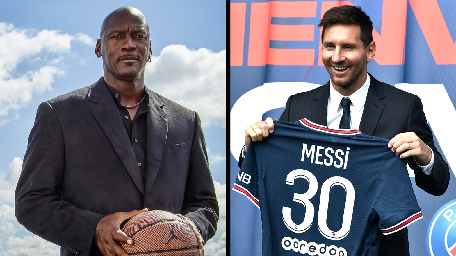 michael jordan messi psg