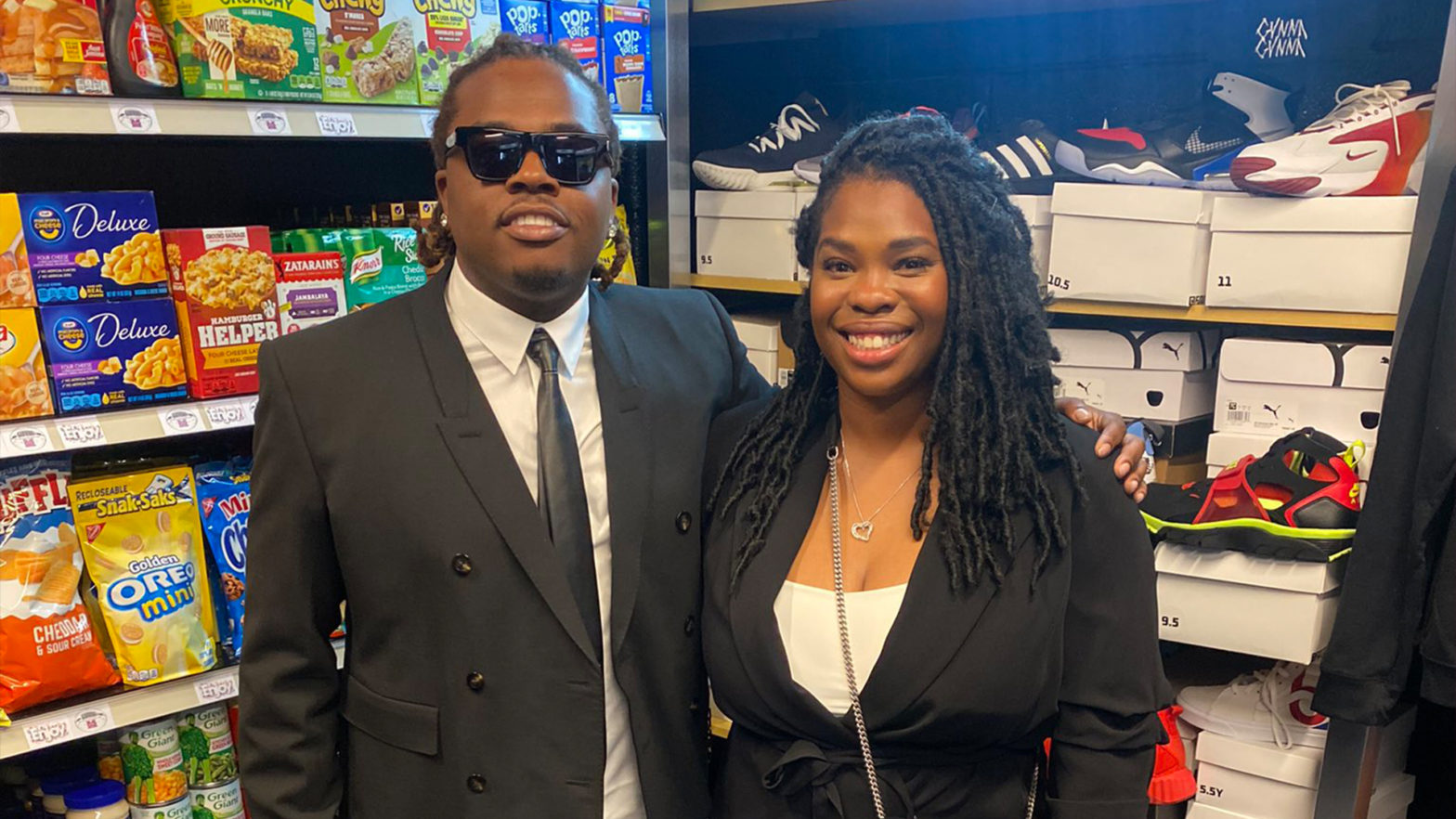 Gunna Opens Free Grocery Store In His Former Middle School With Goodr Founder Jasmine Crowe