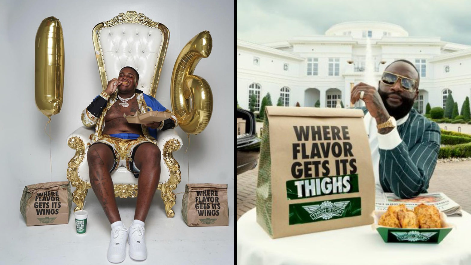 Last Year, Rick Ross Gifted His Son A Wingstop Franchise For His Birthday — This Year, A Part Of His Gift Was A Whopping $1,000 Steak