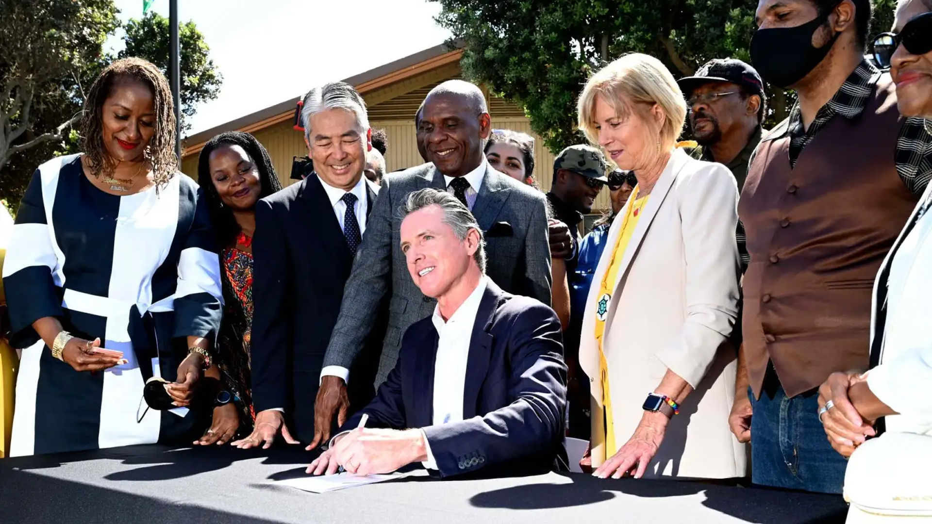 Gov. Gavin Newsom Returns Bruce's Beach To Descendants Of Original Black Owners, Says Move Can Be Part Of 'Broader Reparations'