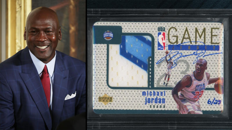 Historic Patch Card Signed By Michael Jordan Sells For A Record-Breaking $2.7M