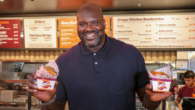 Shaquille O’Neal's Big Chicken Fast-Food Chain Signs 20-Unit Development Deal
