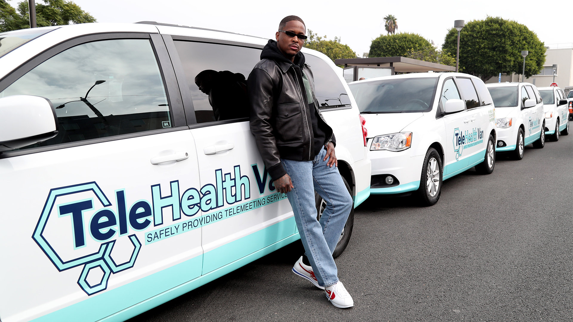 YG Continues To Equip The Underserved With Mental Health Resources Through His TeleHealth Van Program