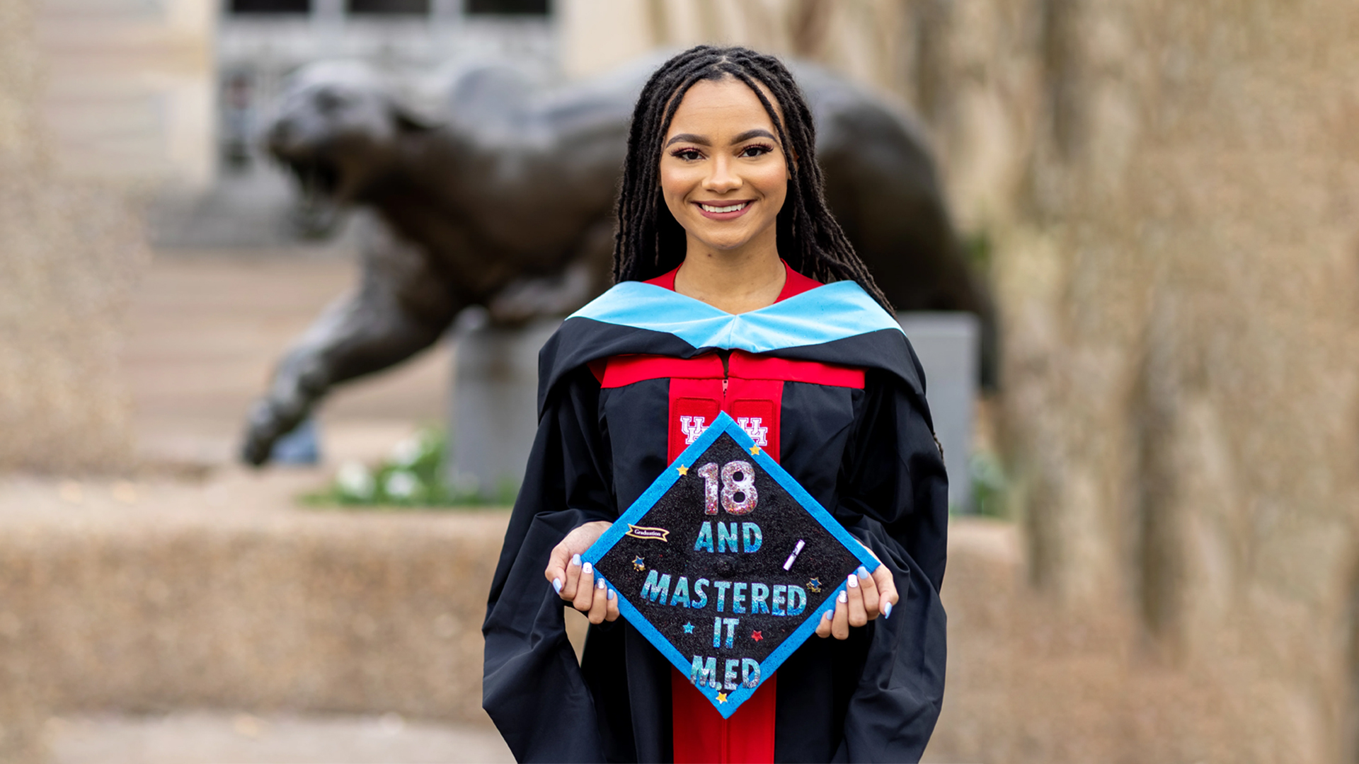 Salenah Cartier Repeats History As The Youngest University Of Houston Graduate For The Second Year In A Row