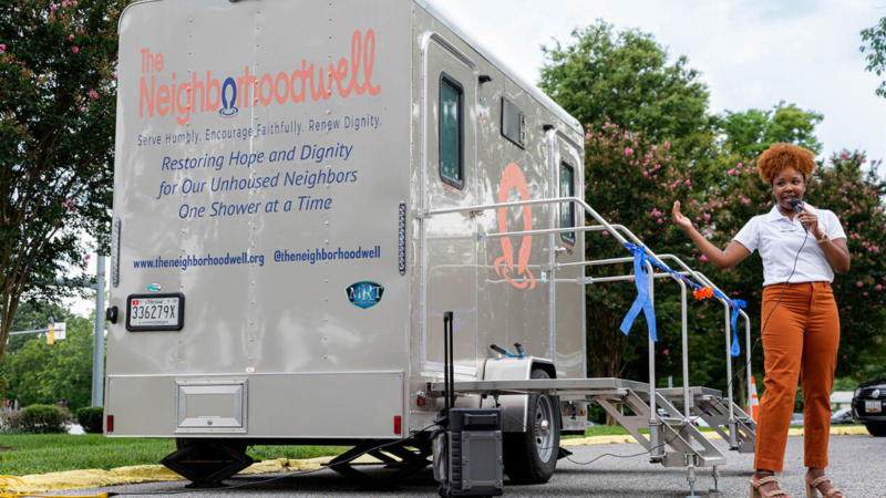 Omolayo Adebayo Raised $50K To Bring A Mobile Shower To Those Experiencing Homelessness In Maryland