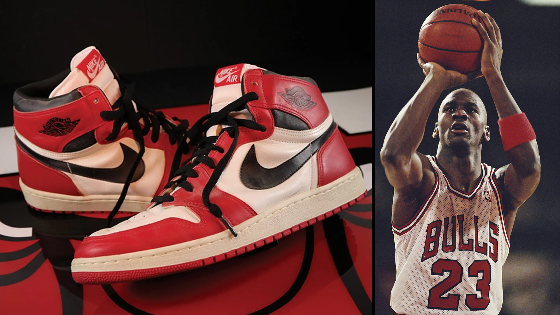 Michael Jordan's 'Broken Foot Game' Air Jordan 1s Sell For Over $400K