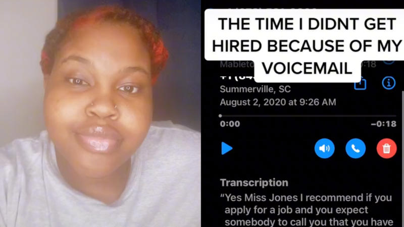 TikToker Reveals That A Voicemail Greeting May Have Prevented Her From Getting A Job