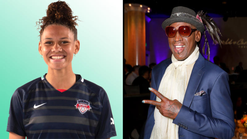Dennis Rodman's 19-Year-Old Daughter Trinity Becomes The NWSL's Highest-Paid Player In History