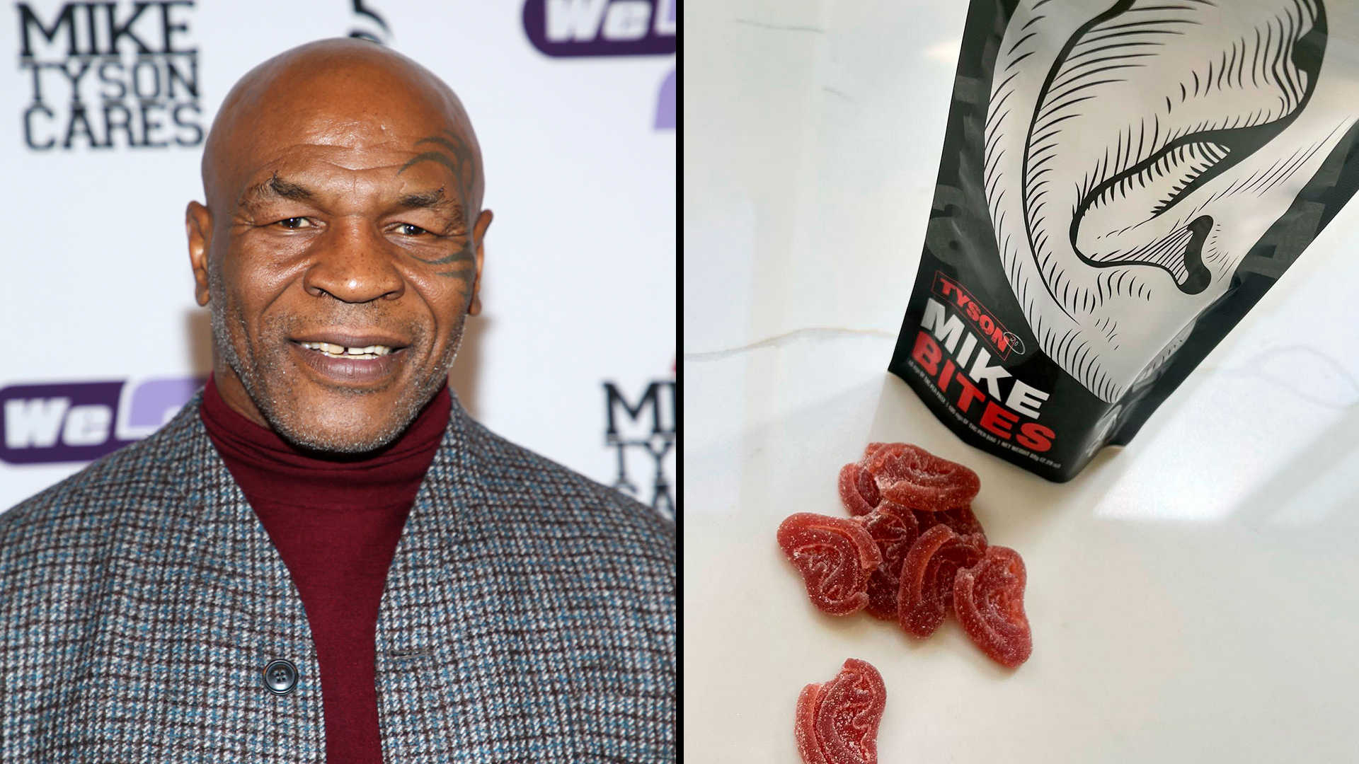Mike Tyson Launches Ear-Shaped Edibles Nearly 25 Years After The Infamous Boxing Matchup