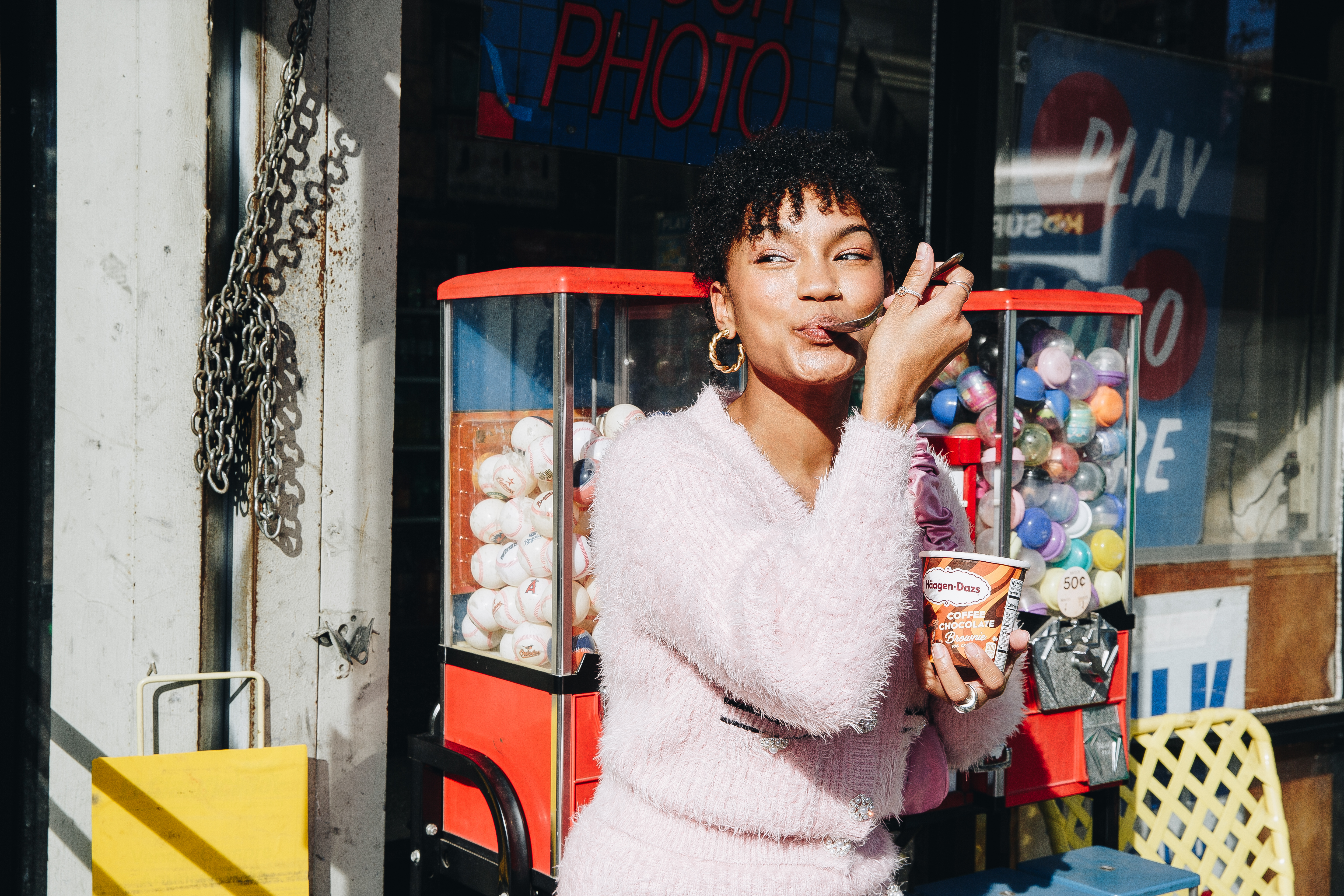 Häagen-Dazs Taps Brooklyn Graphic Artist Jade Purple Brown To Design Its 'City Sweets' Collection