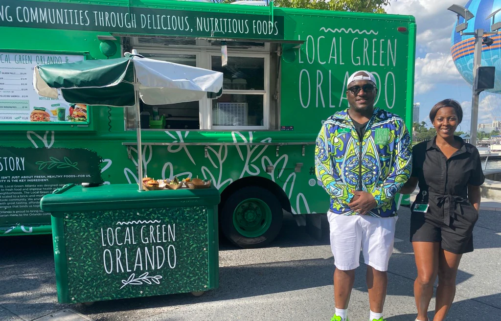 Walt Disney World Now Has Its First Black-Owned Food Truck Thanks To The Husband And Wife Duo Behind Local Green Restaurant