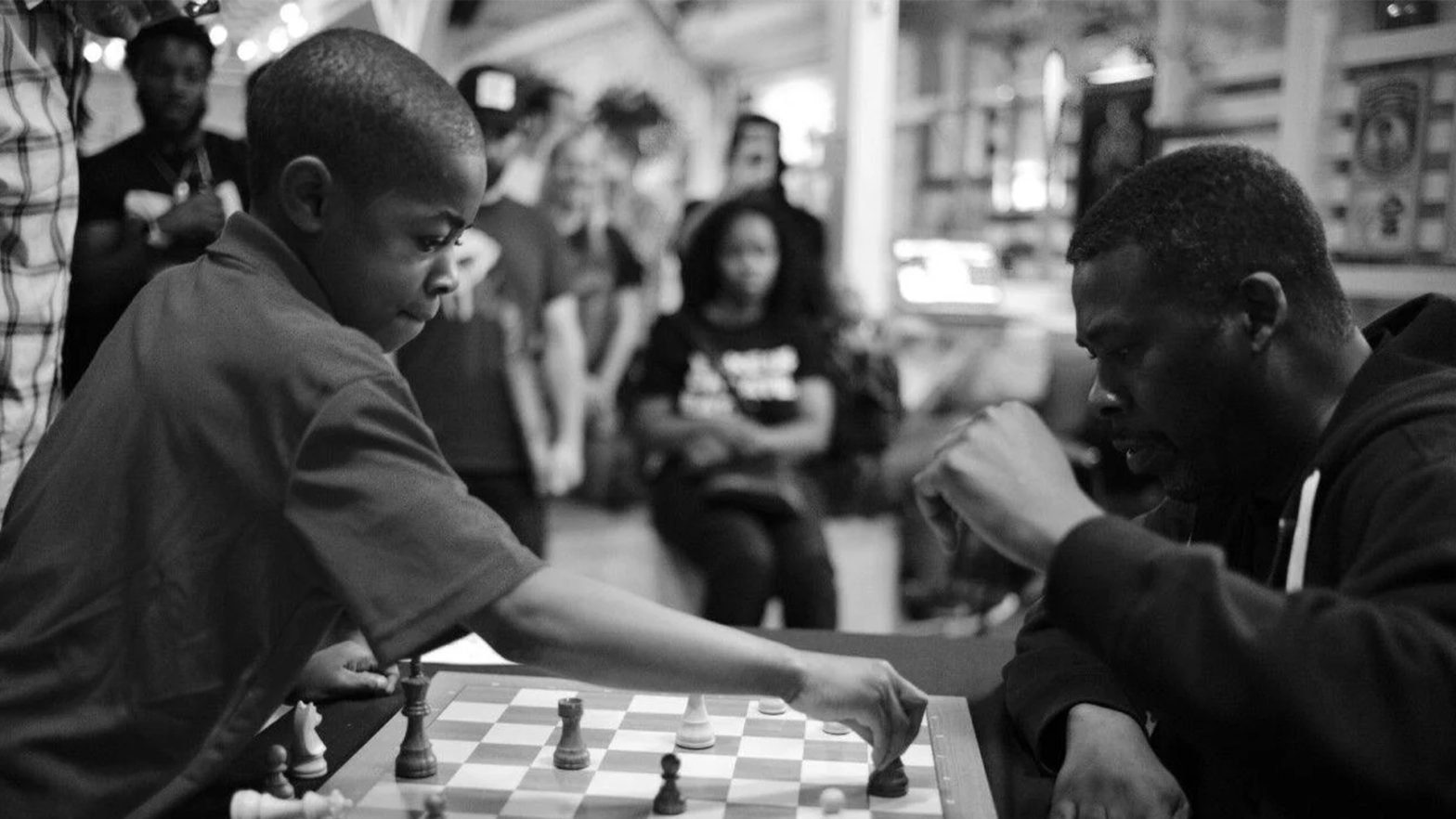 10-Year-Old Kyan Washington Takes On The Legendary GZA In A Chess Game And Comes Out Victorious