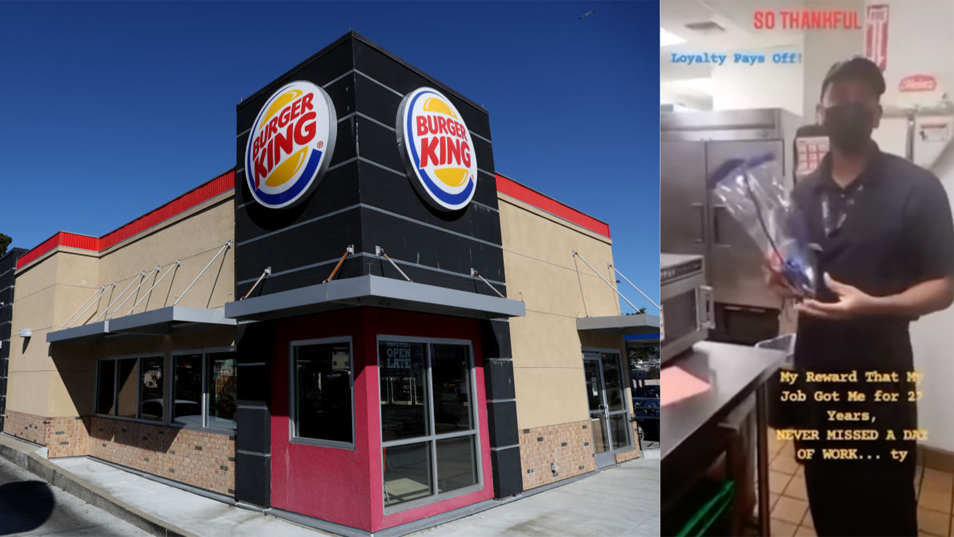 A GoFundMe Shows Gratitude With $200K After A Burger King Employee Received A Goodie Bag For Not Calling Out For 27 Years