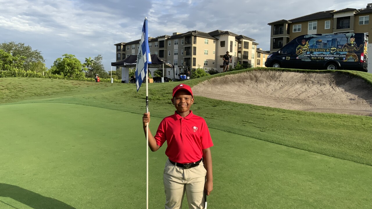 11-Year-Old Golfer And Entrepreneur Carter Bonas Receives Full Scholarship To South Florida's Only HBCU