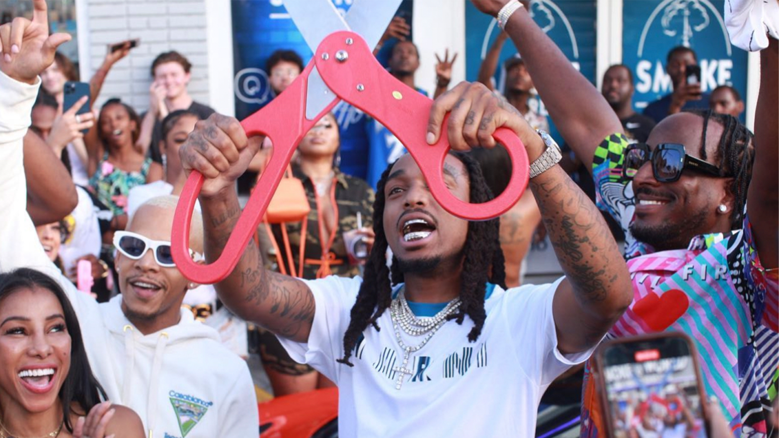 Quavo Plans To Bring More Jobs To His Hometown Of Atlanta With Newest Smoke World Co. Location