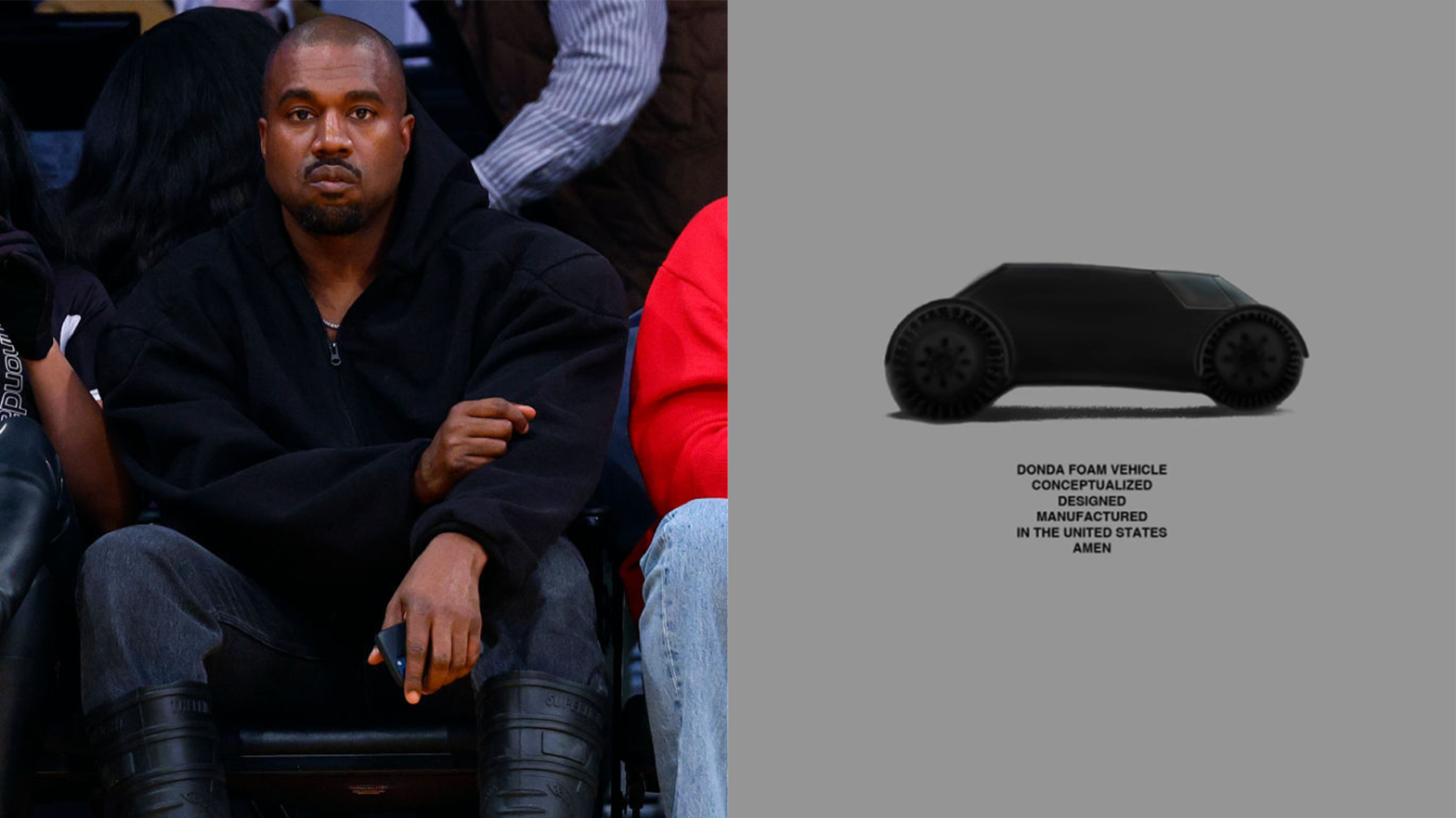 Donda Shares A First Look At Its Foam Vehicle Concept As Kanye West Ventures Into The Automotive Industry