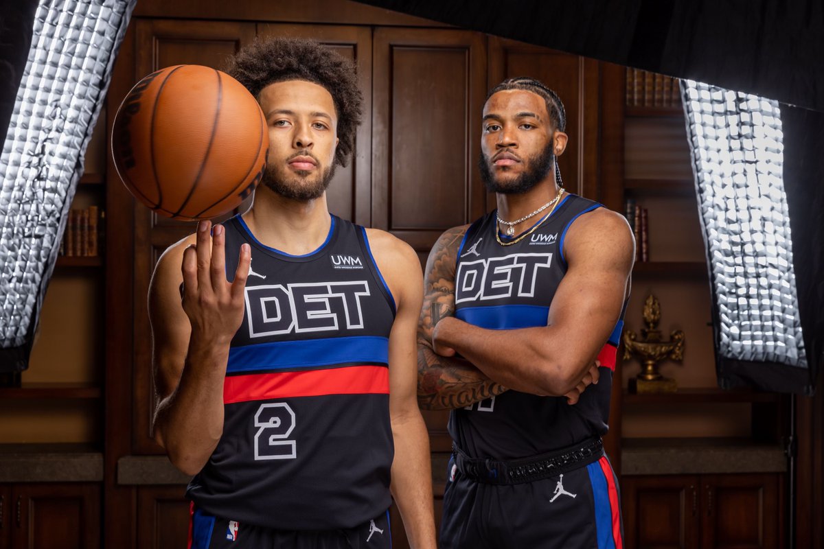 NBA fans react to Detroit Pistons' throwback uniforms