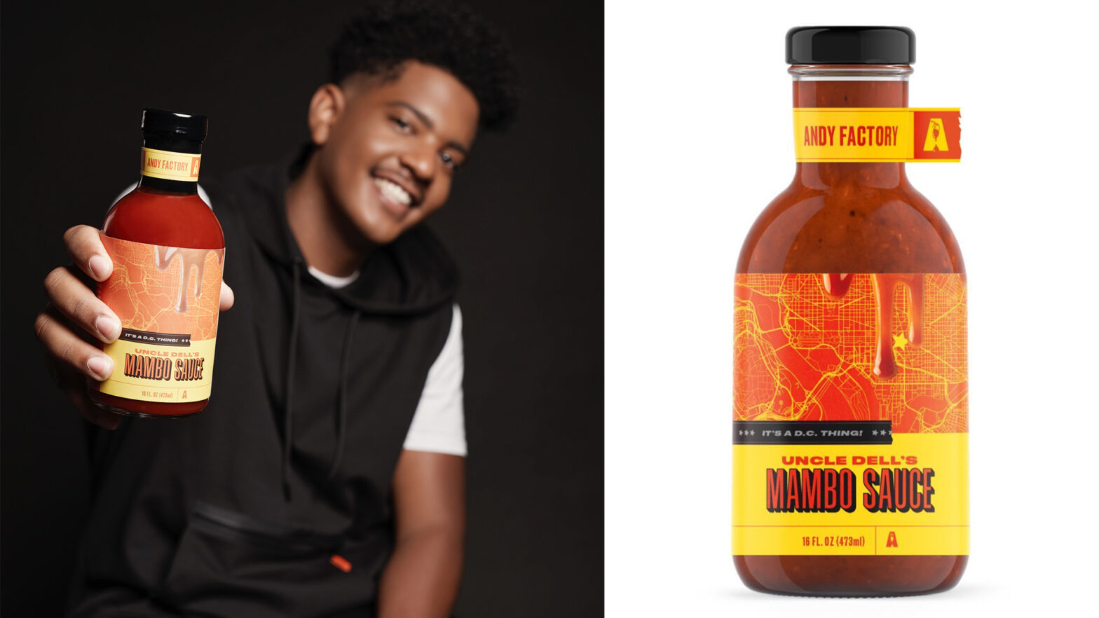 How 19-Year-Old Andy Burton Turned His Uncle Dell's Mambo Sauce Into A Six-Figure Business
