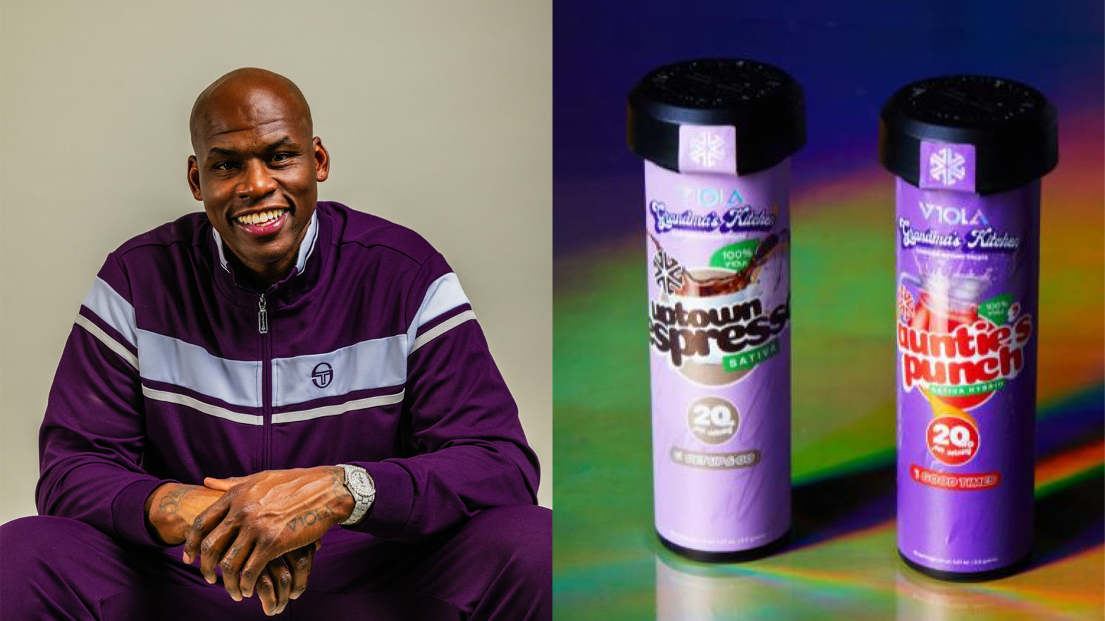 Al Harrington's Viola Now Offers Edibles, And His Grandma Is The Reason Behind It
